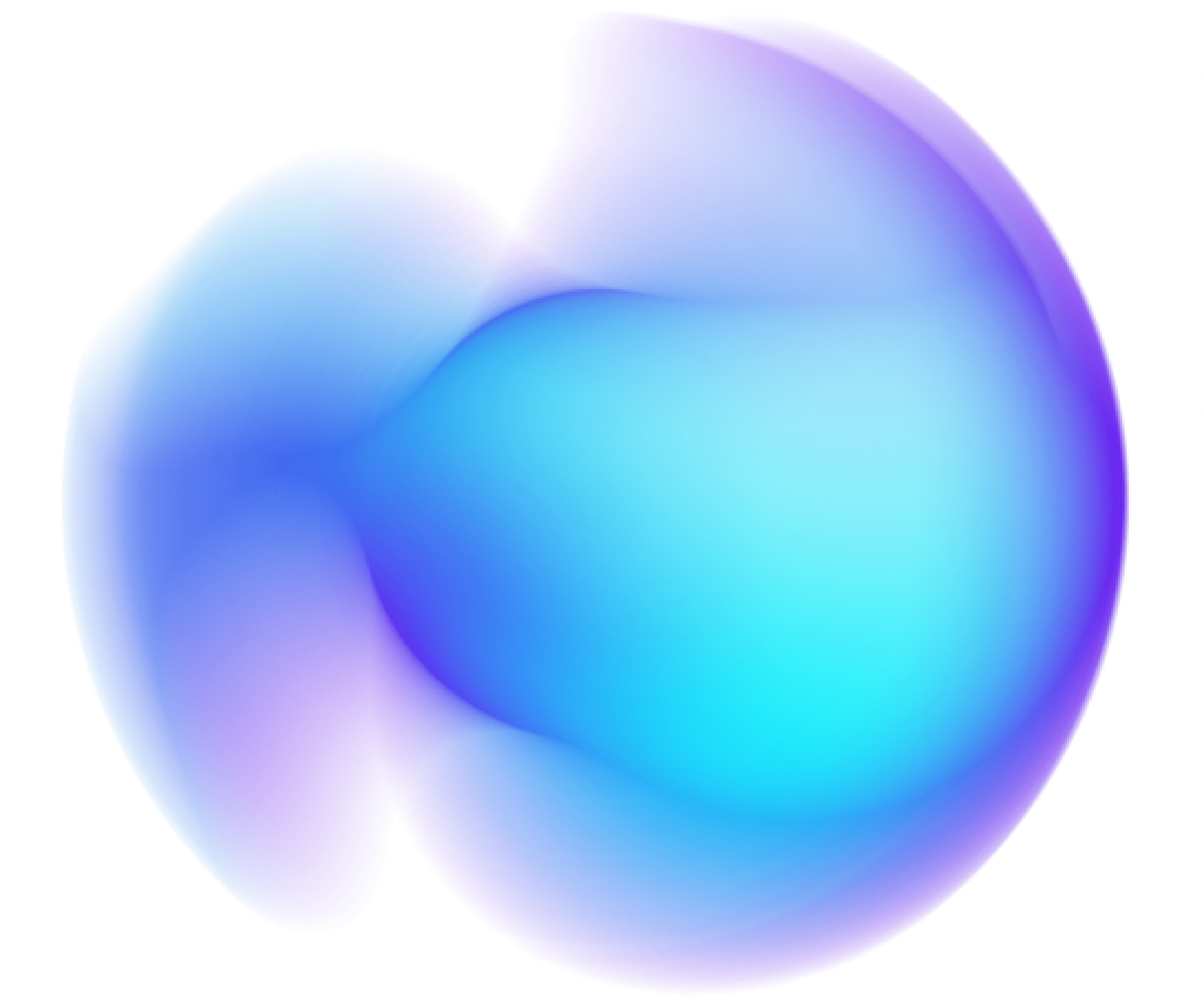 abstract gradient blur circle blue